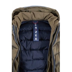 GIUBBINO DA RAGAZZO TRAPUNTATO CON FINTO GILET -Yes zee J839/M9JJ NERO 0801