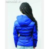 GIUBBINO DONNA TRAPUNTATO CON FINTO GILET STACCABILE YES ZEE J045 M800 0720 blu cina