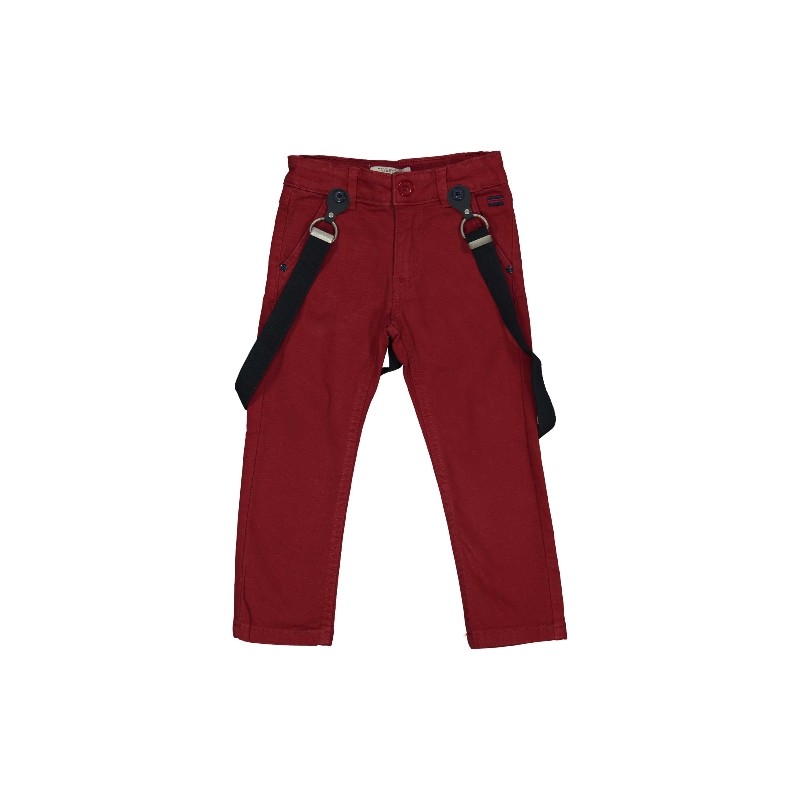 PANTALONE CANVAS STRETCH C/ZIP E BRETELLE Ragazzo. Trybeyond 999.52490.00.56U