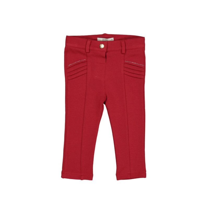 BIRBA PANTALONE PUNTO MILANO STRETCH NEONATA 32048