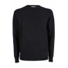 MAGLIA UOMO GIROCOLLO YES ZEE M837 MR00 nero 0801