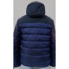 GIUBBINO DA UOMO BICOLORE TRAPUNTATO CON CAPPUCCIO YES ZEE J839/M9BI blu elettrico 0767