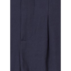 Pantaloncini da ragazza in twill di viscosa con etichetta piccola davanti Losan 21G-9791AL