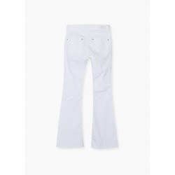 Pantalone da donna in denim colorato con fondo svasato Losan 21E-9015AL