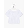 T-shirt da bambina a maniche corte in cotone Losan 216-1016AL