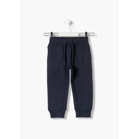 Pantaloni in cotone spazzolato - Bambino. - C05-6E08AA - Nero