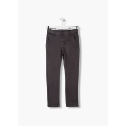 Pantaloni in twill -...