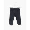 Pantaloni in cotone non spazzolato - Bambino. - 225-6670AL - Nero