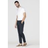 Pantaloni da Uomo 10036813 Chino_H35 b 79032 Blue Tessuto: 98% COTTON 2% ELASTANE