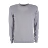 Maglia da uomo girocollo a maniche lunghe in cotone 100% M541/DH00  ECRU 0250 Yes Zee