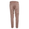 Pantalone da uomo in misto lino tipo chinos con vestibilità slim e coulisse          P698/DK00  ECRU 0250 Yes Zee