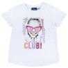 T-shirt con manica corta Cotone sostenibile Graziosa stampa colorata Bambina chicco 09067944000000 033 BIANCO 033