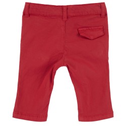 Pantaloni lunghi Twill di Cotone stretch - Cotone sostenibile Comoda vita con elastico regolabile Pratiche tasche e passanti Ape