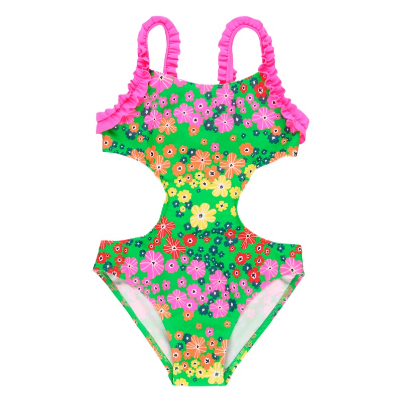 Boboli 824116 Costume da bagno fiori per ragazza