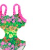 Boboli 824116 Costume da bagno fiori per ragazza