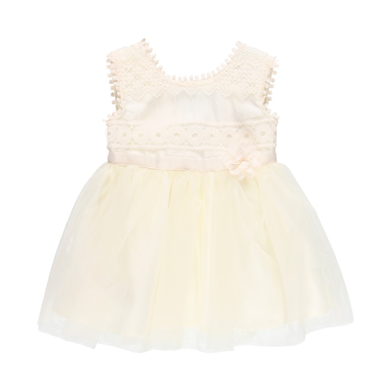 Boboli 704023 Vestito tulle combinato per bimba