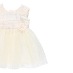 Boboli 704023 Vestito tulle combinato per bimba