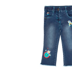 Boboli 224020 Pantaloni denim per bimba