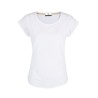 YES ZEE T-SHIRT DONNA GIROCOLLO, M/C PIPISTRELLO