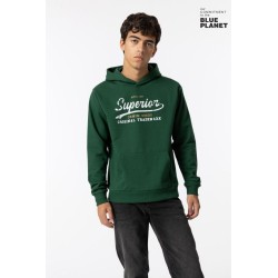 Felpa con cappuccio da ragazzo 10051113 Ulices 868 Green a Tiffosi Ragazzo.