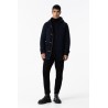 Cappotto da uomo modello montgomery con cappuccio e con alamari in legno 10051044 Garner 790 a Tiffosi