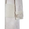 CAPPOTTO TIPO ECOMONTONE DA DONNA IN ECOSUEDE                      Yes Zee O016 KJ00  a 0222 BEIGE Tessuto: 100%PL Collezione au