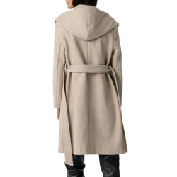 Cappotto lungo con cappuccio da Donna. 10052171 Colusion 167 a Tiffosi