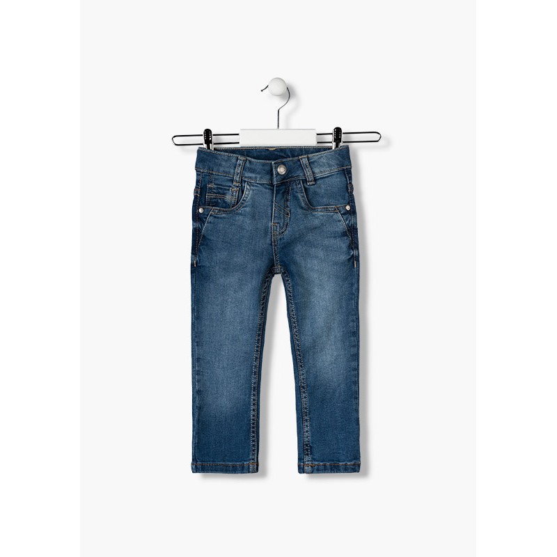 Pantaloni in denim - Ragazzo. - 22F-9P01AL - Denim medio