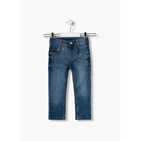 Pantaloni in denim - Ragazzo. - 22F-9P01AL - Denim medio