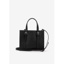 Borsa da Donna 10053670 MARSELHA b 000 Black Tiffosi Tessuto: 100% POLYURETHANE