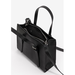 Borsa da Donna 10053670 MARSELHA b 000 Black Tiffosi Tessuto: 100% POLYURETHANE