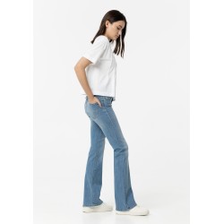 Jeans da donna e ragazza Push up leggeri Taglio a stivale 10054380 LIGHT_PUSH_UP_246 b C1032 Tiffosi Tessuto: 98% COTTON 2% ELAS