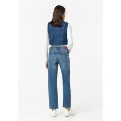 Jeans da Donna 10054503 AMY_52 b M1030 Tiffosi Tessuto: 99% CO 1% EL