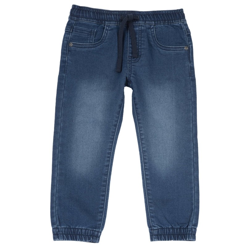 Pantaloni in felpa elasticizzata effetto denim da Bambino 09005781000000 CHICCO