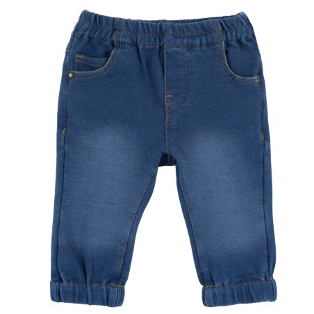 Pantaloni in felpa elasticizzata effetto denim da Neonato 09008815000000 CHICCO