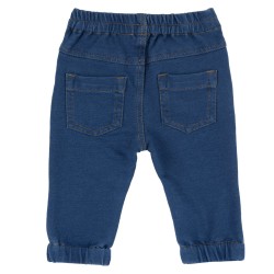 Pantaloni in felpa elasticizzata effetto denim da Neonato 09008815000000 CHICCO