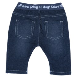 Pantaloni in felpa elasticizzata effetto denim da Neonato 09024203000000 CHICCO