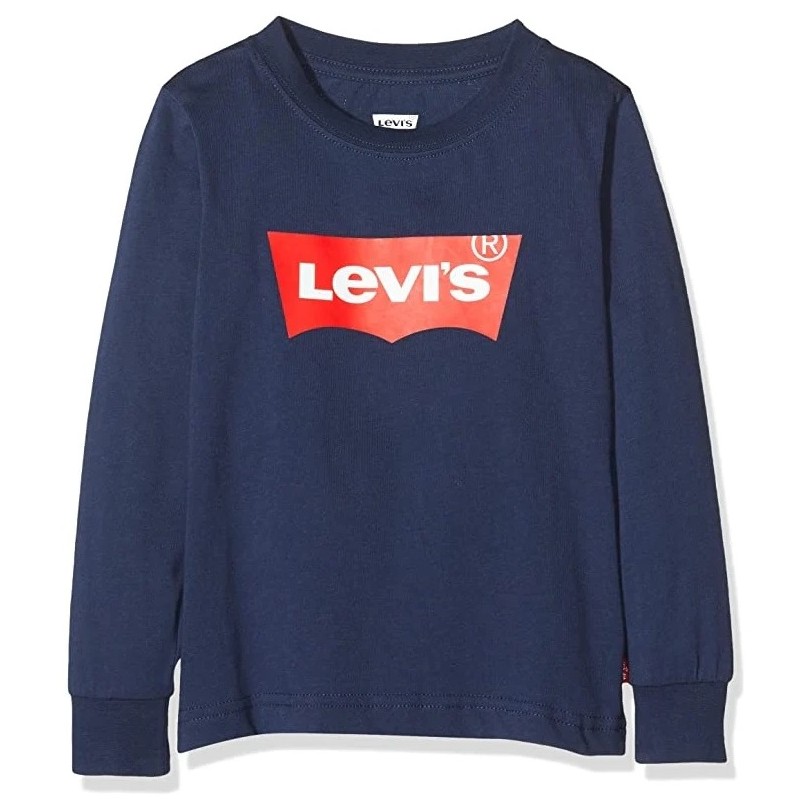 T-shirt manica lunga con stampa Batwing da Bambino C8D 8E8646 Levi's