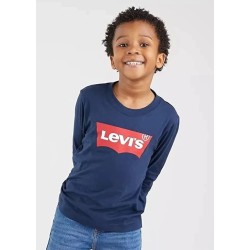 T-shirt manica lunga con stampa Batwing da Bambino C8D 8E8646 Levi's