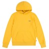 Felpa con cappuccio Smart Levis di colore giallo con logo ricamato verde e bianco sul petto a sinistra da bambino Y6D 8EK422 Lev