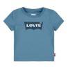 T-shirt girocollo a maniche corte con stampa batlogo da Ragazzo BIA 9E8157 Levi's