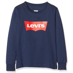 T-Shirt in cotone con stampa a contrasto, pratica e comoda da Ragazzo C8D 9E8646 Levi's