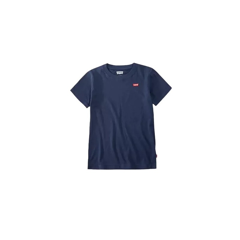 T-shirt girocollo con logo ricamato piccolo da Ragazzo C8D 8EA100 Levi's