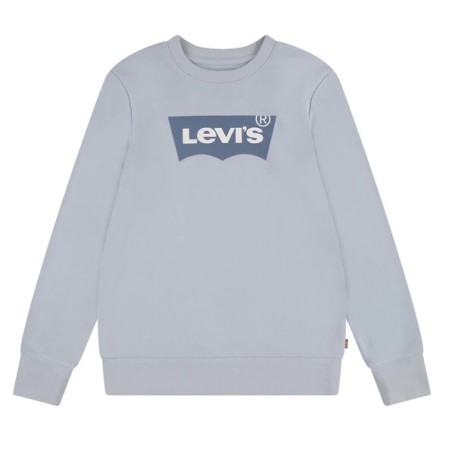 Felpa girocollo con stampa batlogo da Ragazzo BI9 9E9078 Levi's