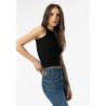 Top da Donna 10053903 Brave_2 b 000 Black Tessuto: 95% COTTON 5% ELASTANE