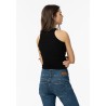 Top da Donna 10053903 Brave_2 b 000 Black Tessuto: 95% COTTON 5% ELASTANE