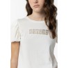 T-shirt da Ragazza 10054013 Frufru b 104 Beje Tessuto: 100% COTTON