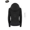 GIUBBINO DA DONNA IN SOFTSHELL CON CAPPUCCIO Yes Zee J415 QD00  b 0801 NERO Tessuto: 100%PL