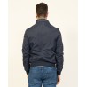 Giubbino leggero da uomo tipo bomber con elastico in vita J565/QN00  BLU NAVY 0710 Yes Zee