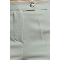 PANTALONE DONNA CHINOS, TESSUTO TECNICO         Yes Zee P384 CC00  b 0954 VERDE PASTELLO                 Tessuto: 95%PL 5%EA